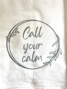 Call Your Calm Towel