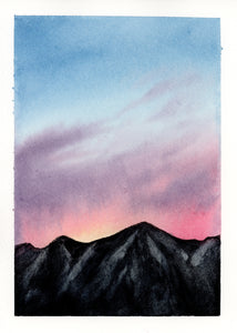 Sunset Mountains 1