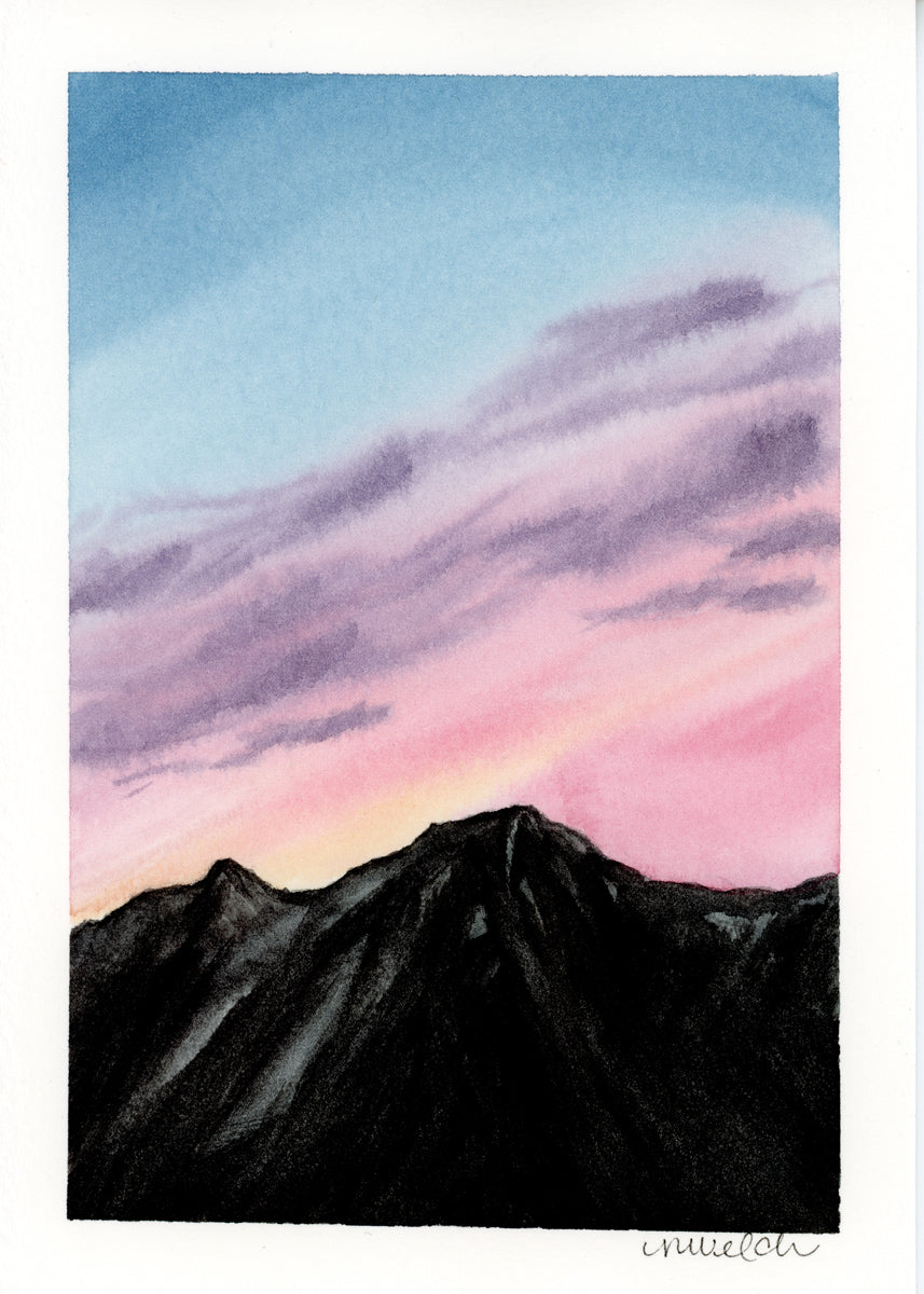 Sunset Mountains 2